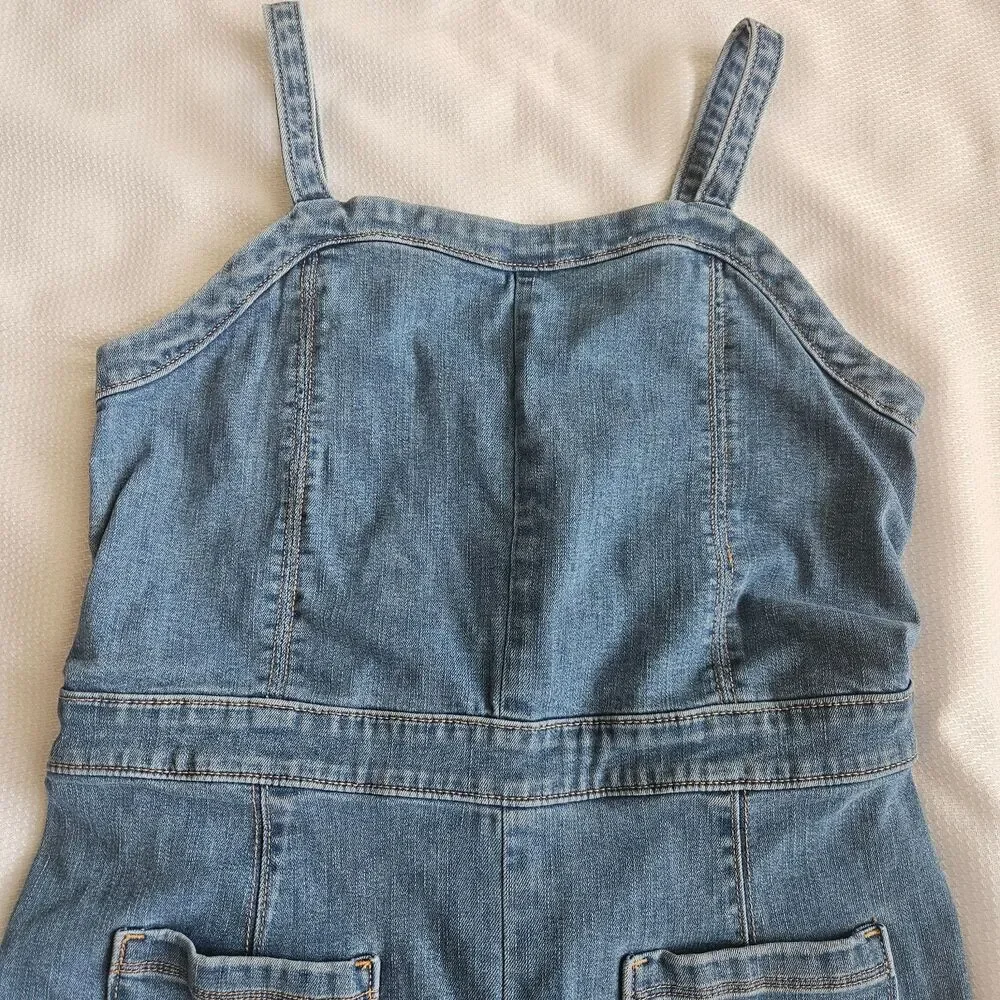 Abercrombie Kids 17/18 Denim Romper